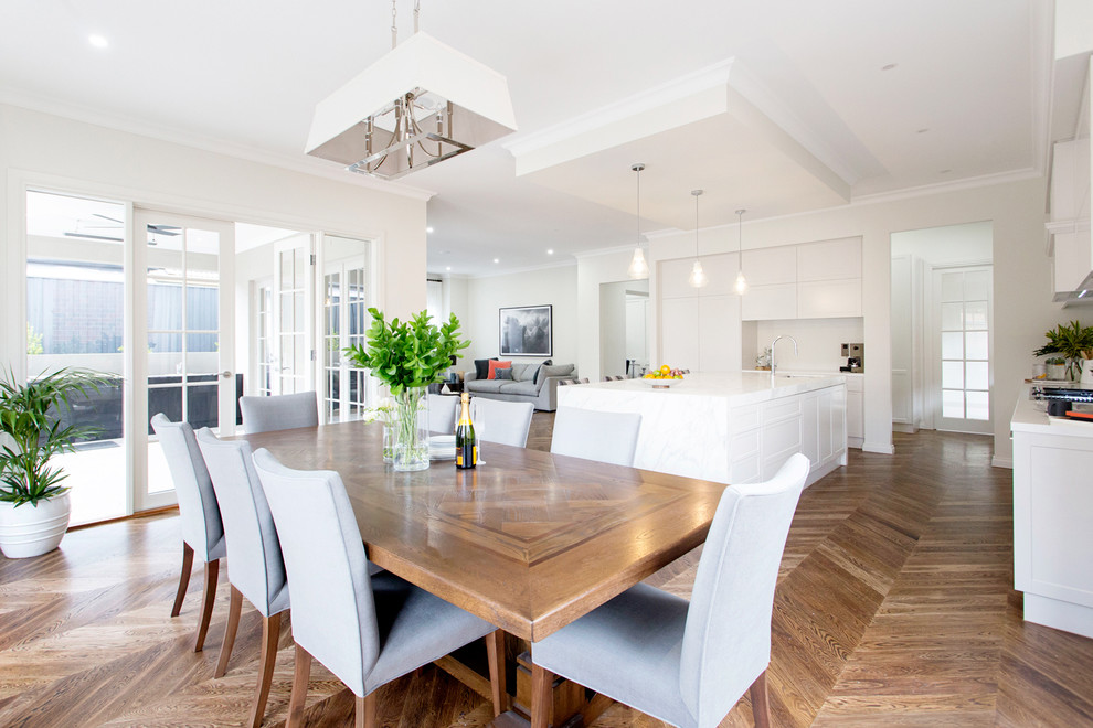 Luxury Traditional Family Home - Dining Room - Melbourne - by Mazzei ...