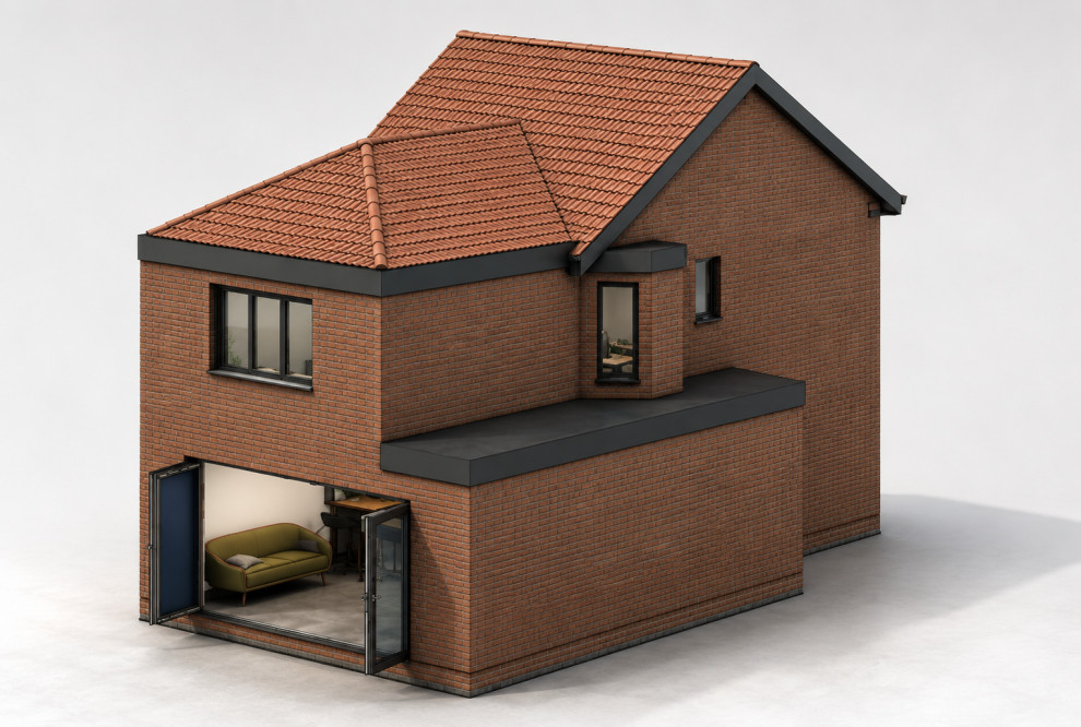 Double Storey Rear and Single Storey Side Extension - Hillingdon