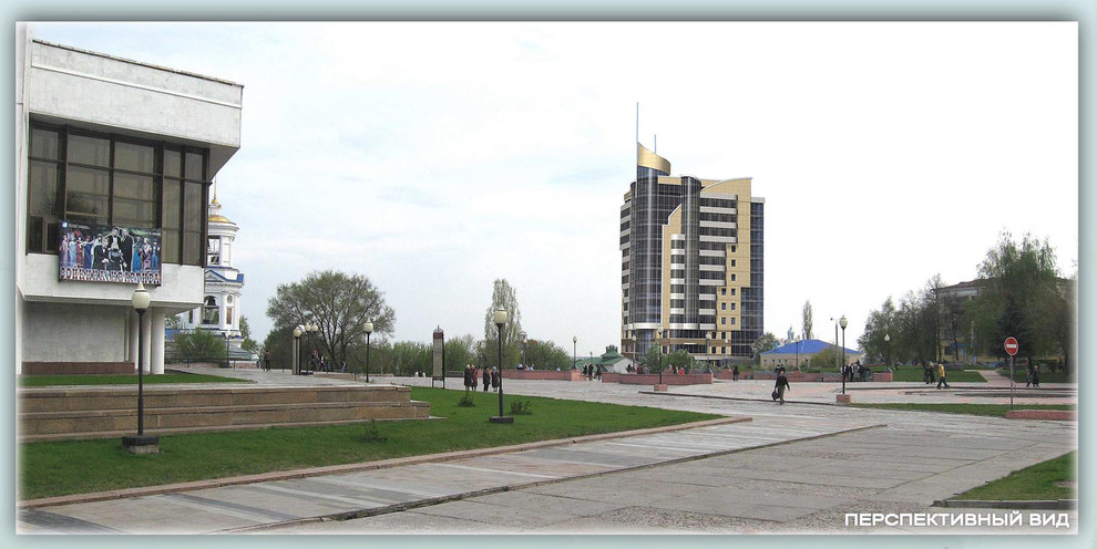 Многоквартирный жилой дом.