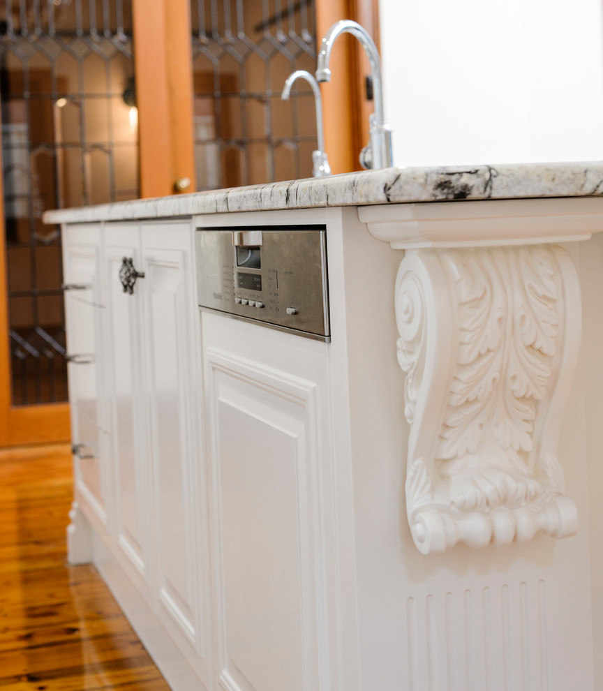 Traditional kitchen in Adelaide.