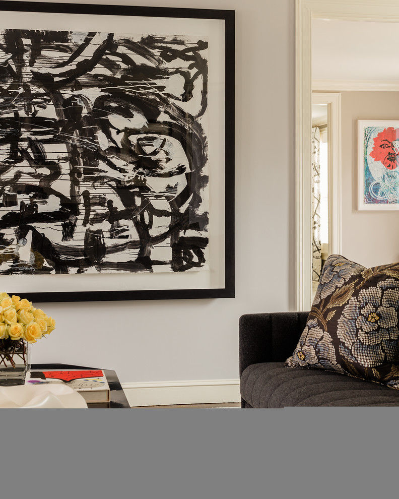 Home design - transitional home design idea in Boston