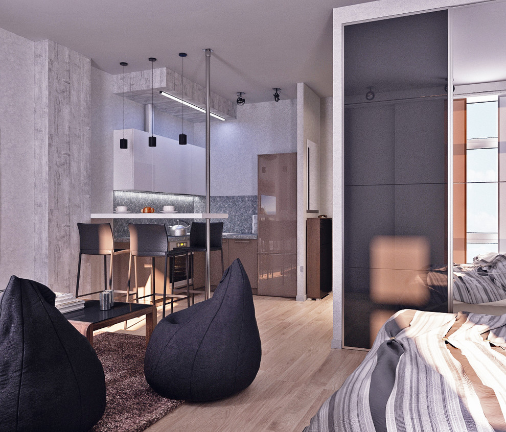 Квартира-студия в современном стиле