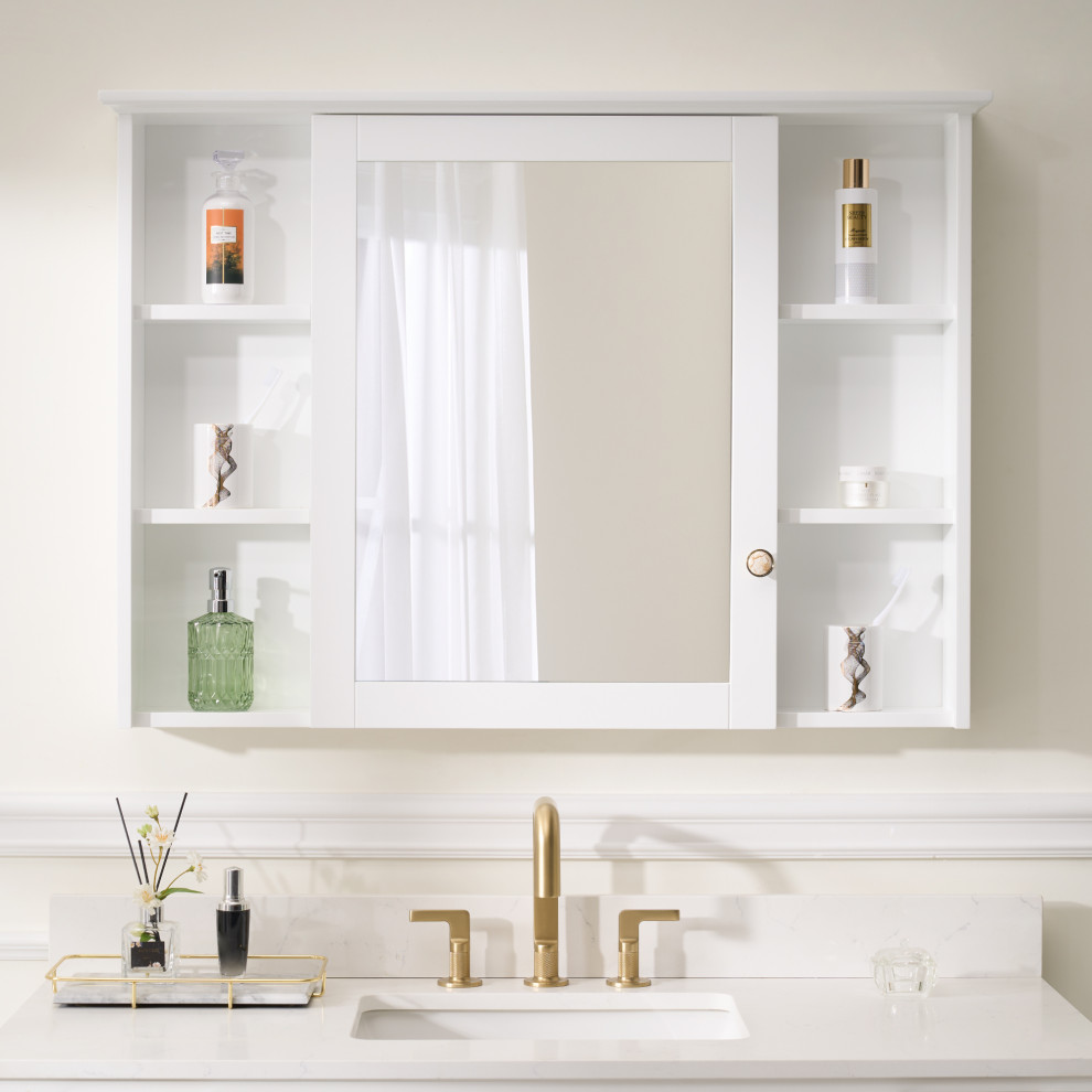 Solid Wood Wall Medicine DoubleSided, 42" X 30