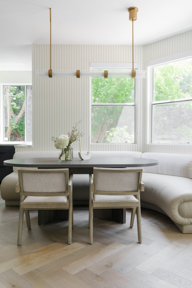 Trendy dining room photo in Los Angeles