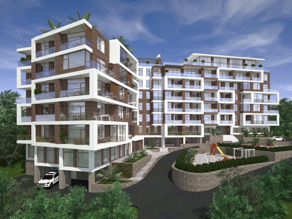 Многоквартирный жилой дом в Сочи, Дагомыс