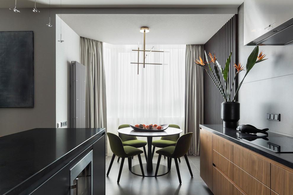 Интерьеры апартаментов на Мосфильмовкой улице