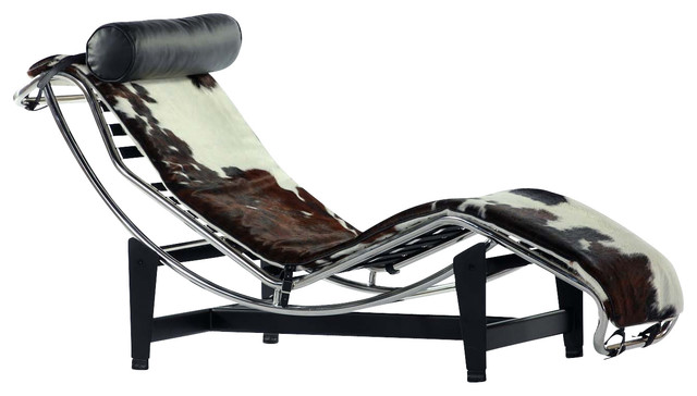 Stilnovo Lc4 Replica Cowhide Chaise Lounge Indoor Chaise Lounge