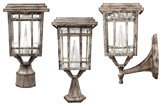 Gama Sonic Prairie Solar Light Traditional Outdoor Wall Lights Outdoor Wall Lights Sconces Item 1 Of 3 Gama Sonic Prairie Solar Light