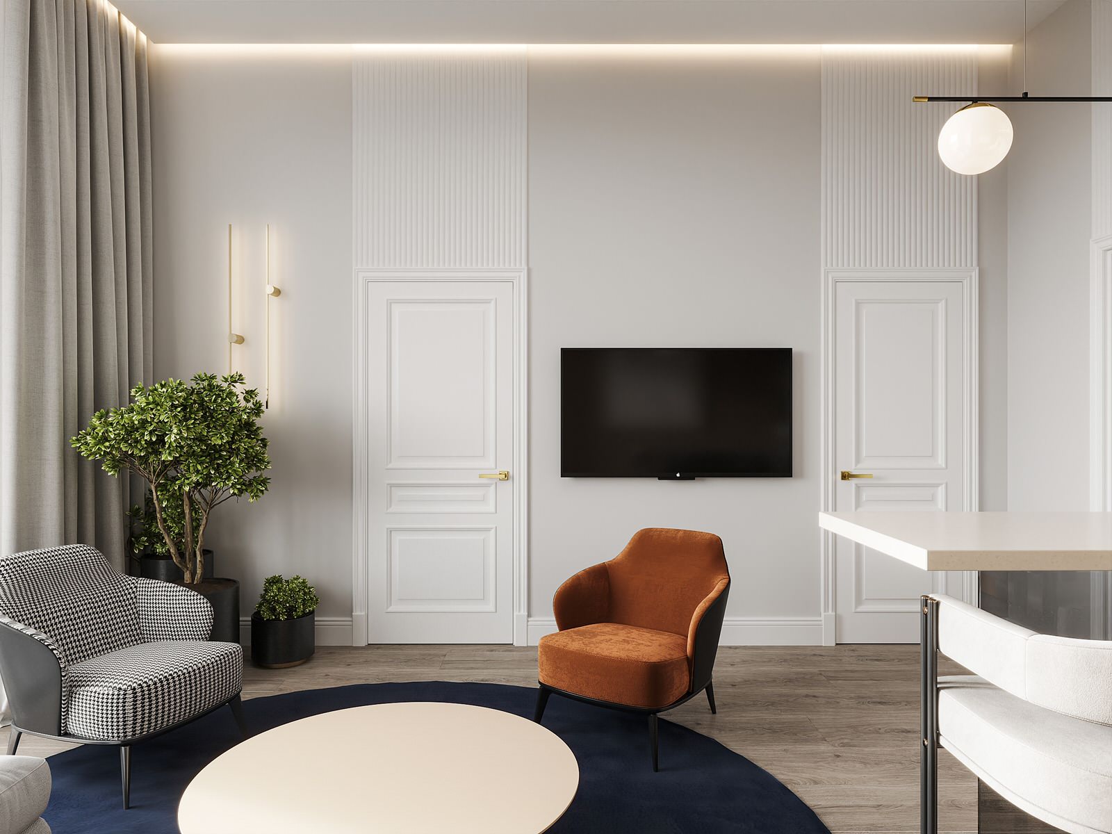 Дизайн-проект жилого дома в КП «Папушево» 409.8 кв.м