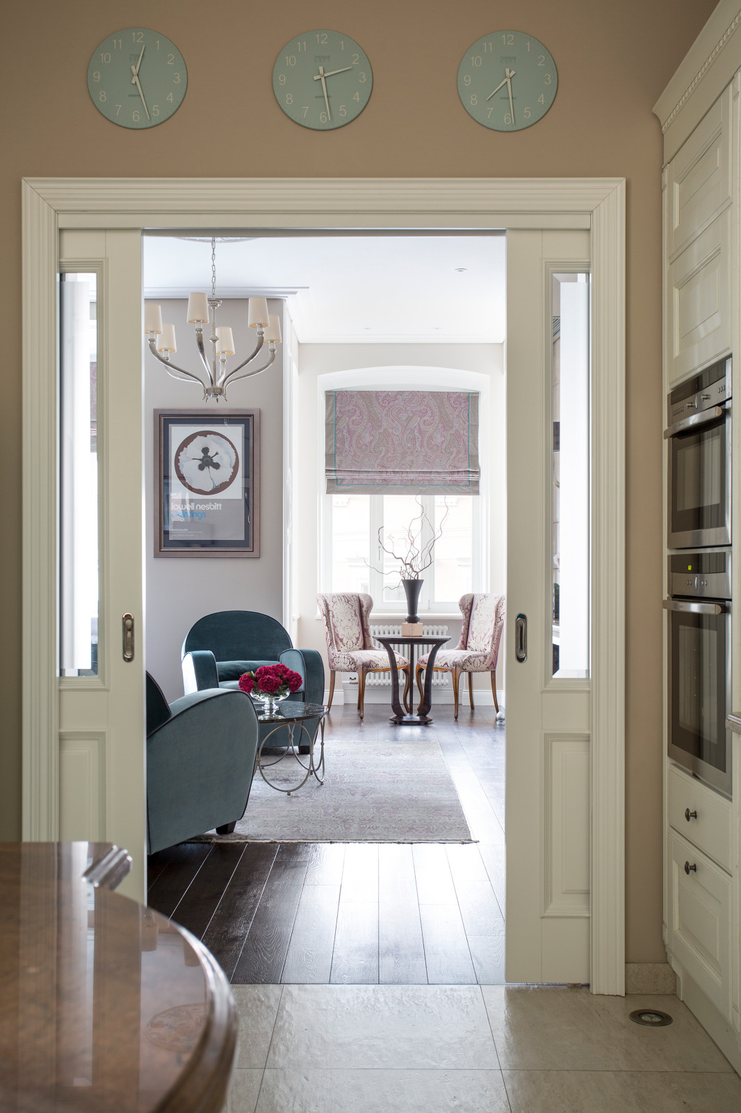 Современный интерьер в старинном доме, 145 кв.м.