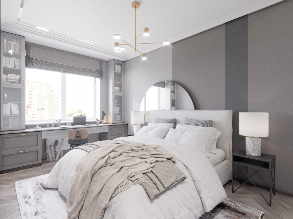 Квартира 77м2, современная классика