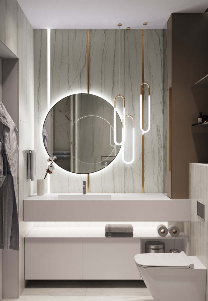 проект "Элегантные ассоциации на 63 м2"