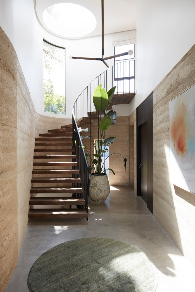 Photo of a contemporary staircase in Sydney.