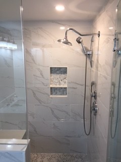 Complete New plumbing and fixtures bathroom change (Before & After)