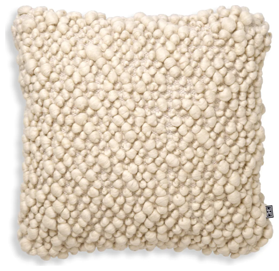 White Wool Cushion | Eichholtz Schillinger, Small
