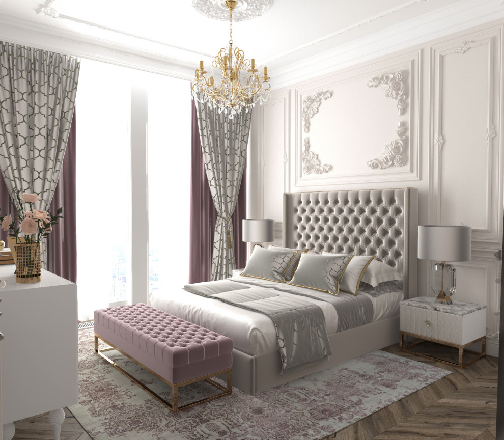 Классический интерьер в Москва Сити