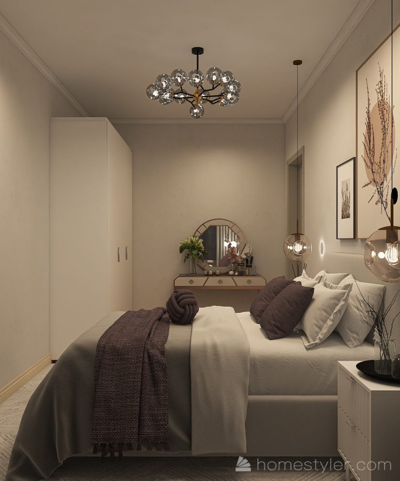 Спальня в стиле неоклассика