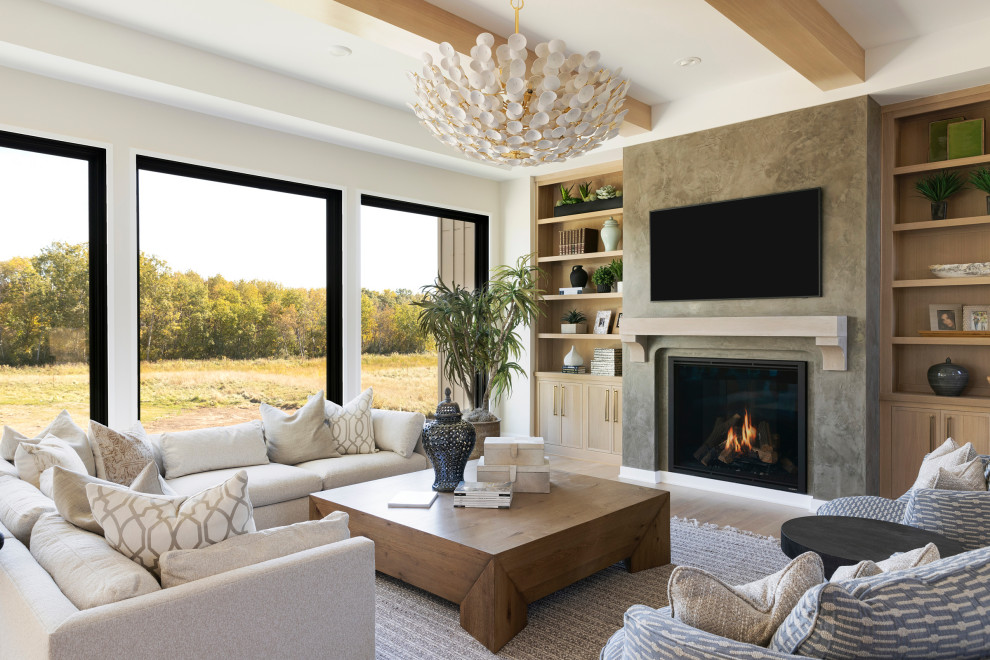 2024 Artisan Home Tour - Contemporary - Family Room - Minneapolis - by ...
