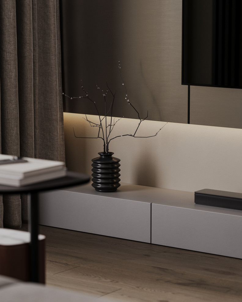 Дизайн-интерьера в ЖК Бульвар цветов