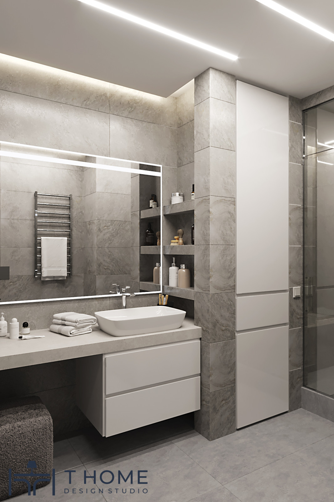 ВАННАЯ ПРИ СПАЛЬНЕ