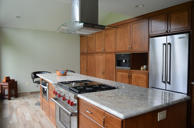 West Memorial Kitchen Remodel minimalistisch-kueche