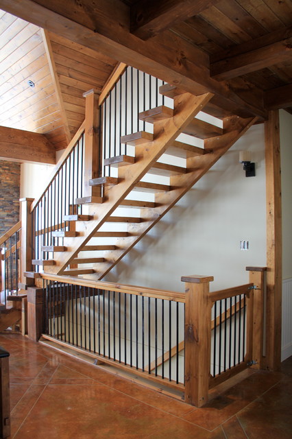 D traditional-staircase
