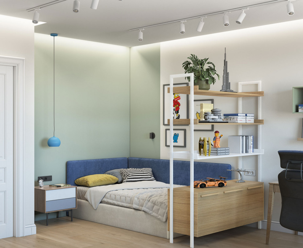 Дизайн интерьера четырехкомнатной квартиры в г. Москва