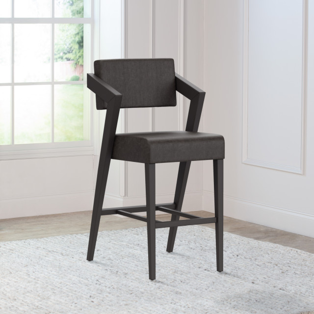 Snider Stool Hillsdale Snyder Counter Height Stool, Barstool - Midcentury - Bar ...