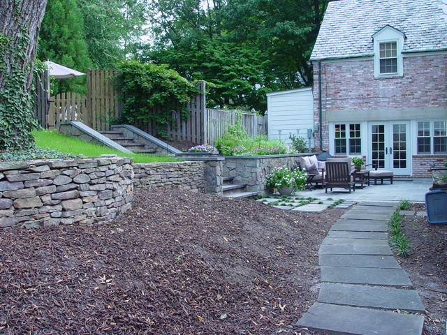 Bluestone Backyard - Traditional - Patio - Baltimore - by The Stone Store