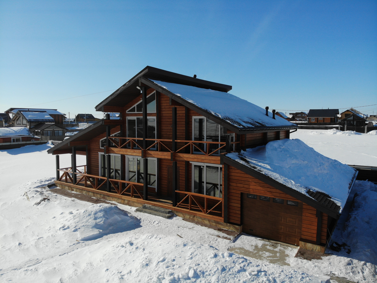 Дом из клееного бруса