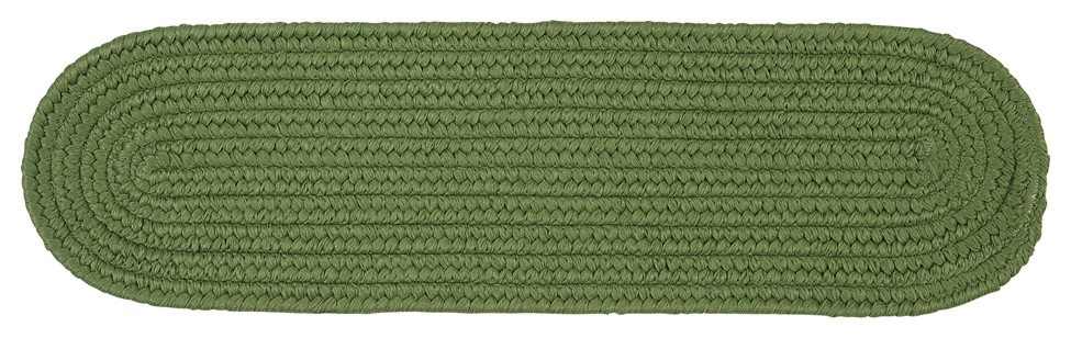 Boca Raton - Moss Green Stair Tread (set 13) - Contemporary - Stair ...