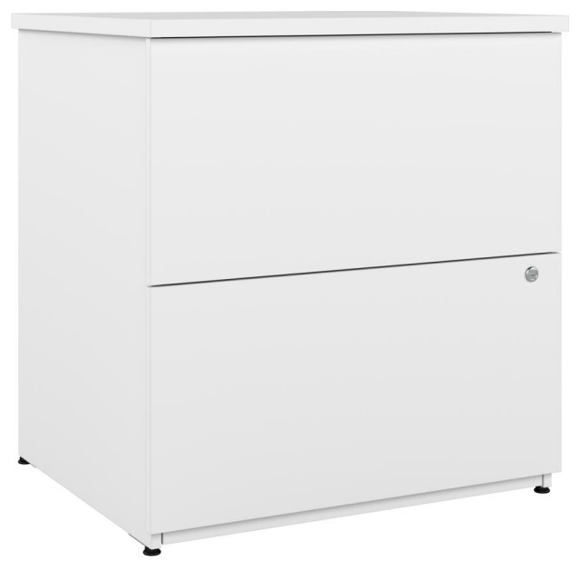 BESTAR Universel 28W Standard 2 Drawer Lateral File in pure