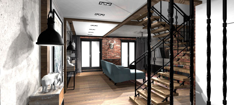 Дом в смешанном стиле