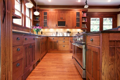 craftsman style kitchen in atlanta, ga 