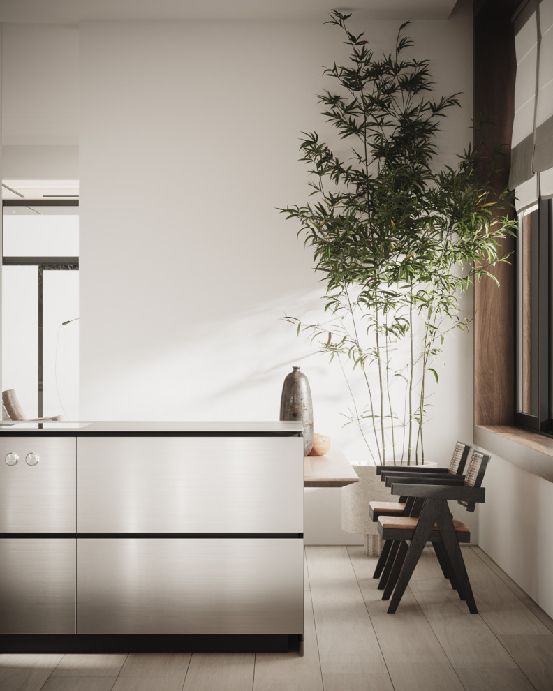 The Whale – Minimalist modern kitchen