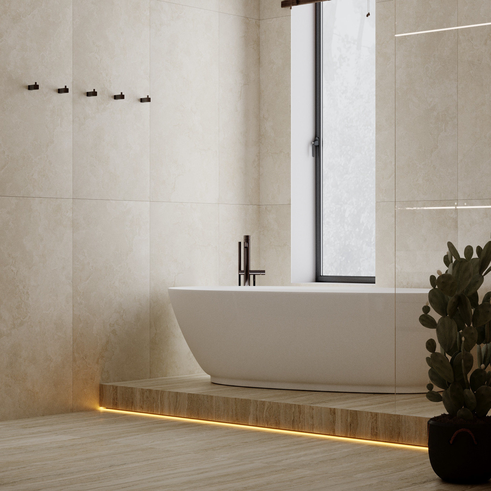 Ванная комната в загородном доме