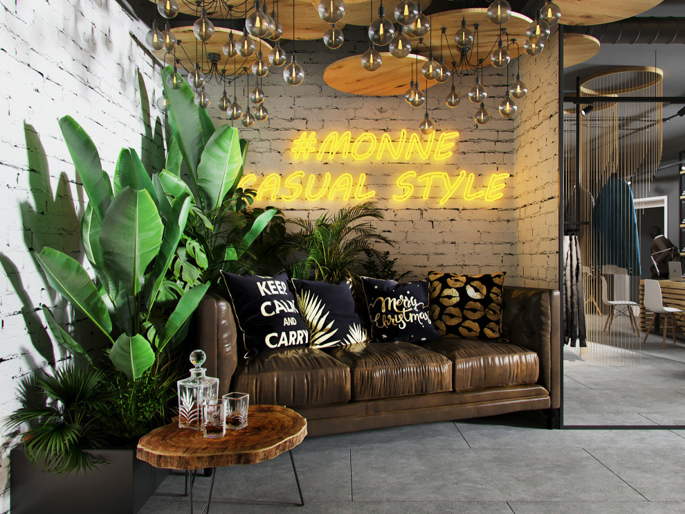 Интерьер магазина одежды