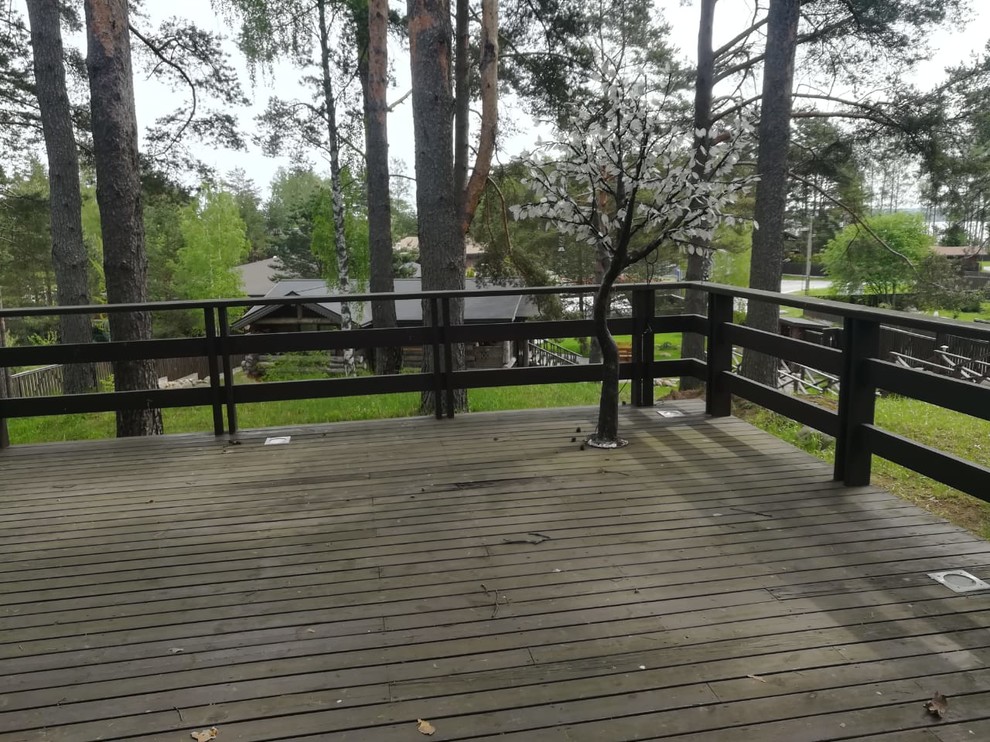 Переделываем террасу выполненную из древесины.