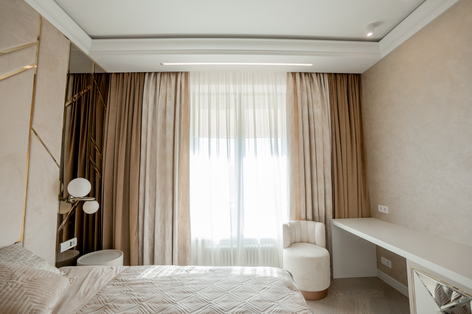 РЕМОНТ ДВУХКОМНАТНОЙ КВАРТИРЫ 60 КВ. М В СТИЛЕ НЕОКЛАССИКА