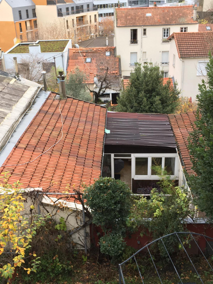 Réalisation d'un toit végétal
