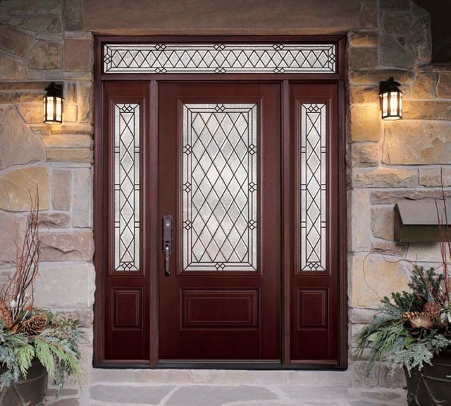 Fiberglass Steel Doors Traditional Exterior Tampa