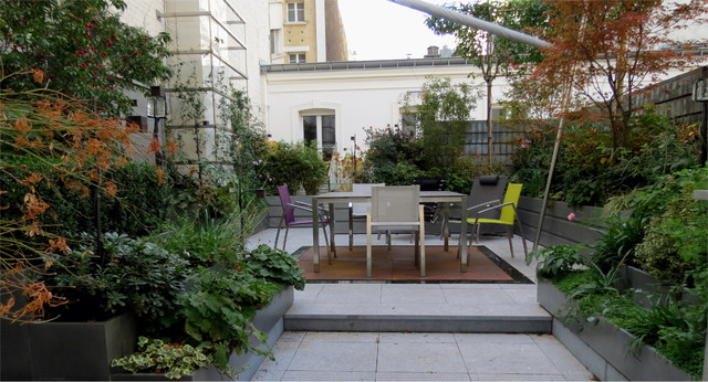 Terrasse particulier contemporary-deck