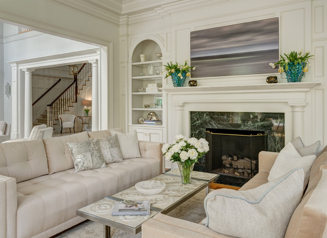 New Canaan Design klassisk-dagligstue
