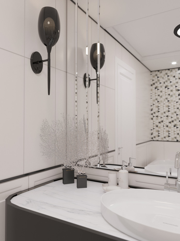 Ванная в стиле ар деко