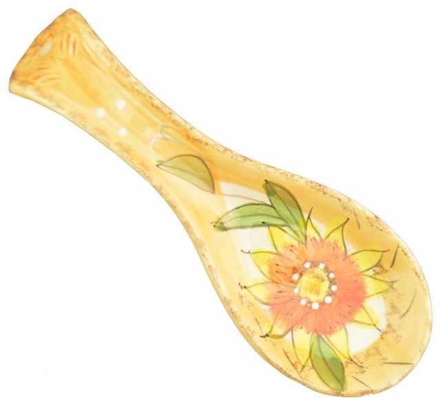 D'Lusso Designs, Sunflower Pattern, Spoon Rest
