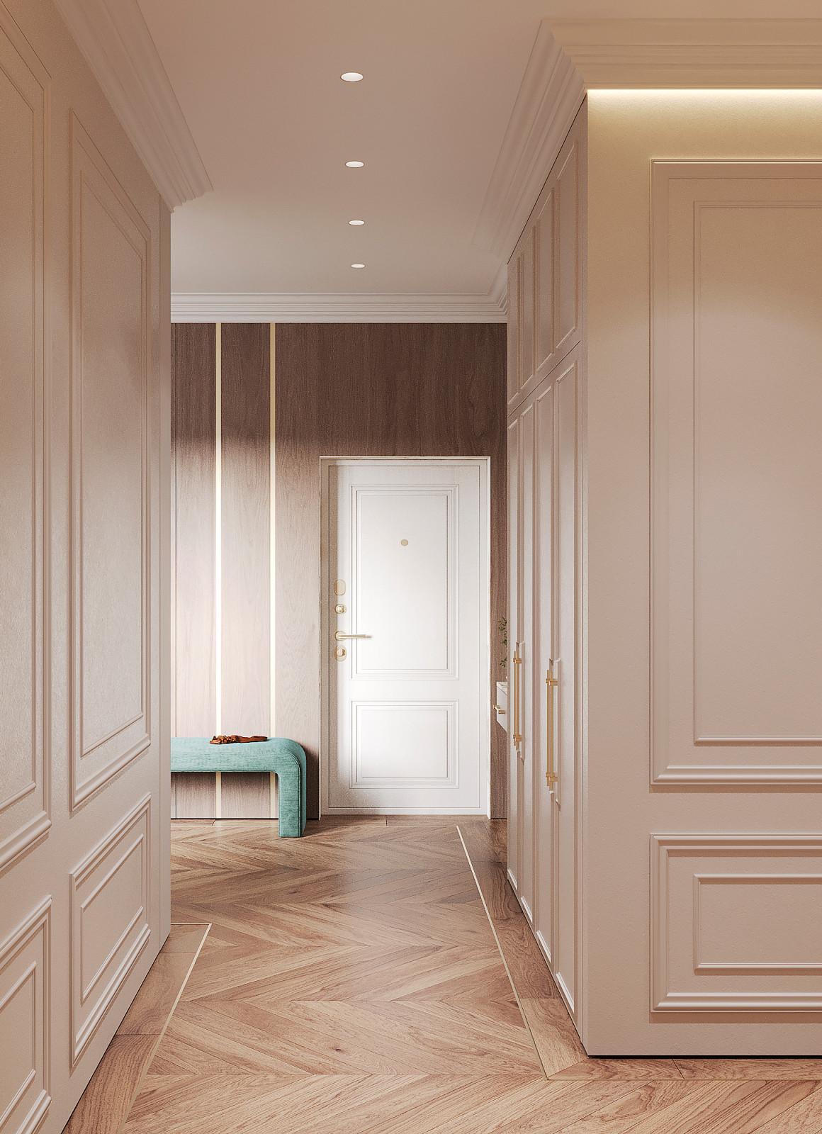 Дизайн квартиры в ЖК "Наследие",  г.Тула