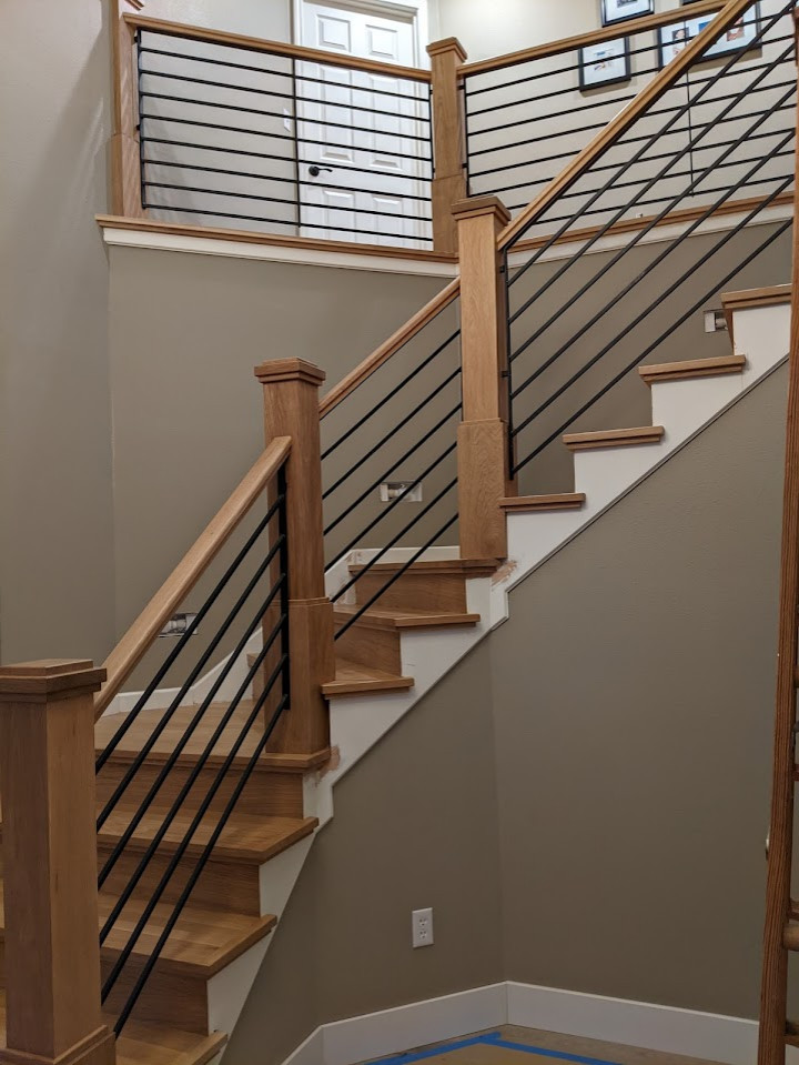 Middle of Construction Stair System