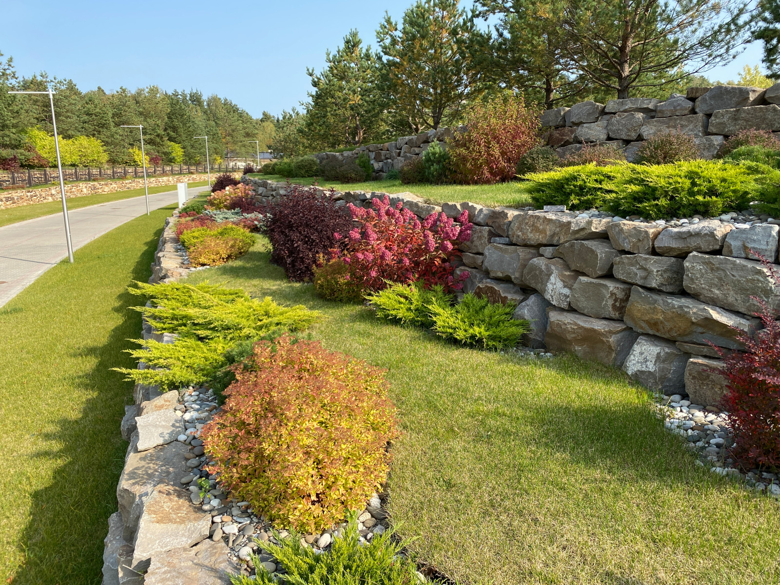 Сады осенью