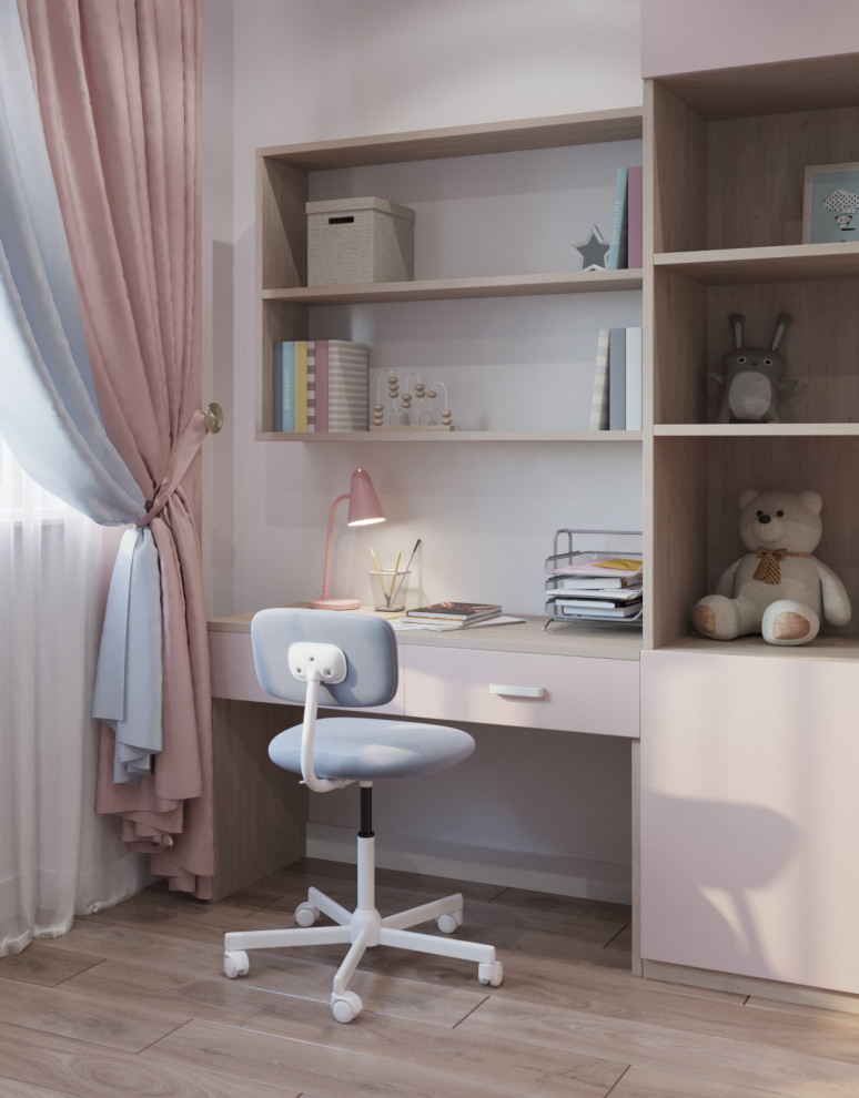 Интерьер детской в ЖК Суворов