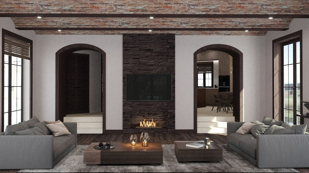 Проект дома загородного «Хотяжи»